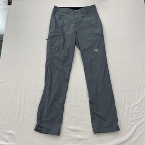 Eddie Bauer First Ascent Pants Womens 4 Gray Fleece Lined Hiking Outdoor Winter
